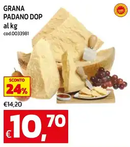 C+C maxigross Grana Padano DOP offerta