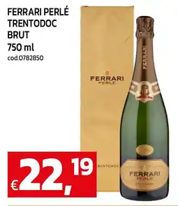 C+C maxigross Ferrari Perlé Trentodoc Brut offerta
