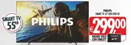 Deco Iperstore Philips Smart TV 55" LED UHD 4K offerta