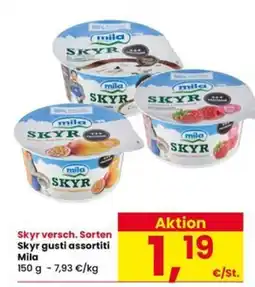 Interspar Skyr gusti assortiti Mila offerta
