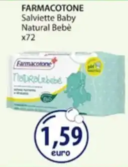Acqua & Sapone Farmacotone Salviette Baby Natural Bebè offerta
