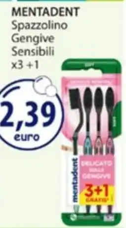Acqua & Sapone Mentadent Spazzolino Gengive Sensibili offerta