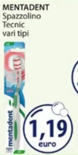 Acqua & Sapone Mentadent Spazzolino Tecnico offerta