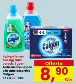 Interspar Kalkentferner Calgon offerta