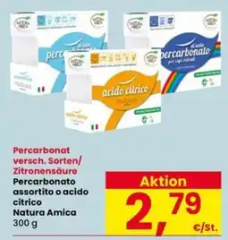 Interspar Percarbonato assortito o acido citrico Natura Amica offerta