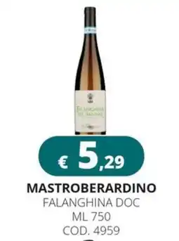Altasfera Mastroberardino Falanghina DOC offerta