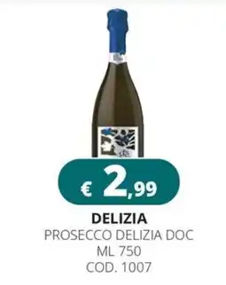 Altasfera Prosecco Delizia DOC offerta