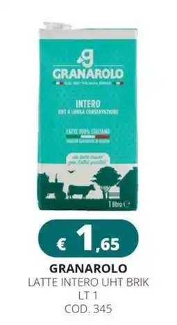 Altasfera Granarolo latte intero UHT brik offerta