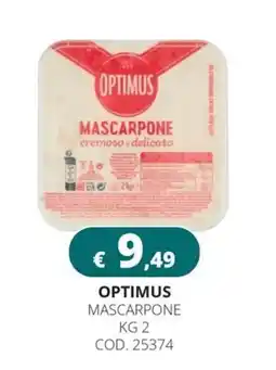 Altasfera Optimus Mascarpone offerta