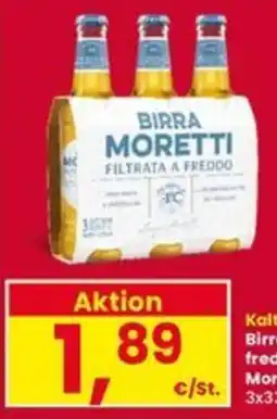 Interspar Birra Moretti filtrata a freddo offerta