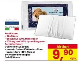 Interspar Guanciale di fibra Caleffi Home offerta