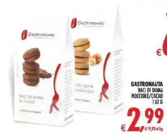 Gastronauta Baci di Dama Nocciole/Cacao