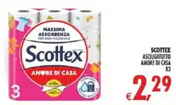 Deco Iperstore Scottex asciugatutto amore di casa offerta