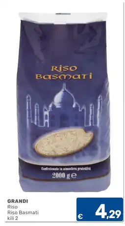 C+C Cash and Carry Riso Basmati offerta