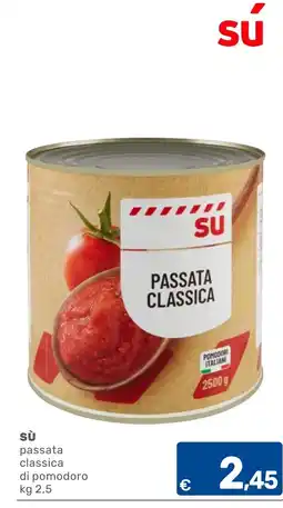 C+C Cash and Carry sù passata classica di pomodoro offerta