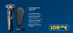 Euronics Rasoio Wet & Dry Serie 5000 offerta