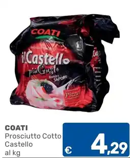 ARCA C+C cash and carry COATI Prosciutto Cotto Castello offerta