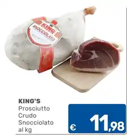 ARCA C+C cash and carry King's Prosciutto Crudo Snocciolato offerta