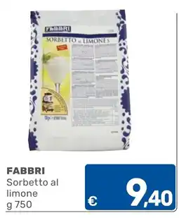ARCA C+C cash and carry Fabbri Sorbetto al limone offerta