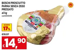 C+C maxigross Boschi prosciutto parma senza osso pressato offerta