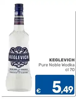 ARCA C+C cash and carry Keglevich Pure Noble Wodka offerta