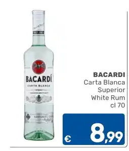 ARCA C+C cash and carry Bacardi Carta Blanca Superior White Rum offerta