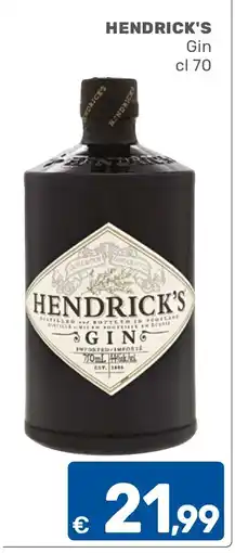 ARCA C+C cash and carry Hendrick's Gin offerta