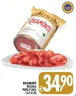 Deco Iperstore Rigamonti bresaola punta d'anca offerta