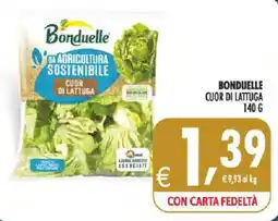 Deco Iperstore Bonduelle cuor di lattuga offerta