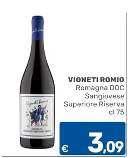 ARCA C+C cash and carry Vigneti Romio Sangiovese Superiore Riserva offerta