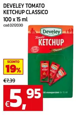C+C maxigross Develey Tomato Ketchup Classico offerta