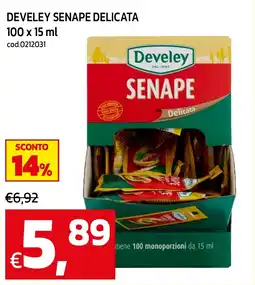 C+C maxigross Develey senape delicata offerta