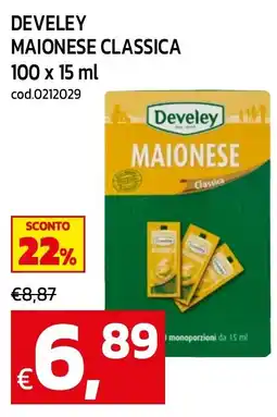 C+C maxigross Develey maionese classica offerta