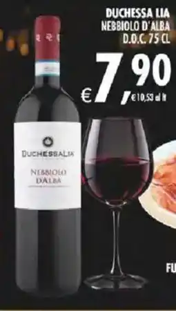 Deco Iperstore Duchessa Lia Nebbiolo d'Alba offerta