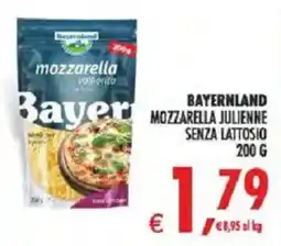 Deco Iperstore Bayerland mozzarella julienne senza lattosio offerta