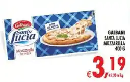 Deco Iperstore Galbani Santa Lucia Mozzarella per pizza offerta