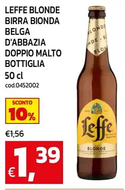 C+C maxigross Leffe Blonde offerta