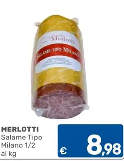 ARCA C+C cash and carry Salame Tipo Milano 1/2 offerta