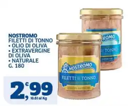 Sigma Nostromo filetti di tonno offerta