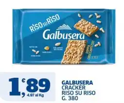 Sigma Galbusera cracker riso su riso offerta