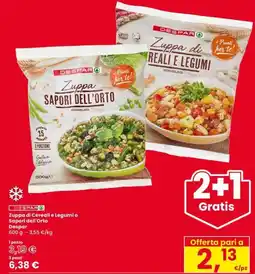 Eurospar Zuppa di Cereali e Legumi o Saporidel'Orto Despar offerta