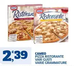 Sigma Cameo pizza ristorante offerta