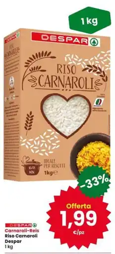 Interspar Riso Carnaroli Despar offerta