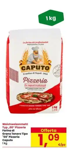Interspar Farina di Grano Tenero Tipo "00" Pizzeria Caputo offerta