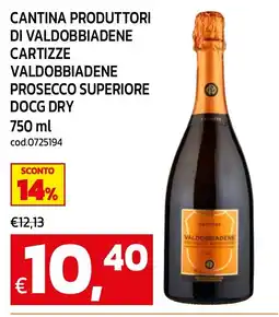C+C maxigross Cartizze Valdobbiadene Prosecco Superiore offerta