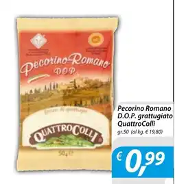 DiMeglio Pecorino Romano D.O.P. grattugiato QuattroColli offerta