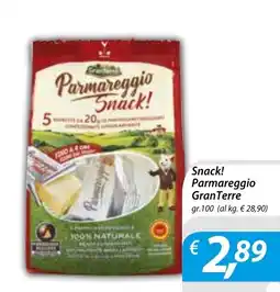 DiMeglio Snack! Parmareggio GranTerre offerta