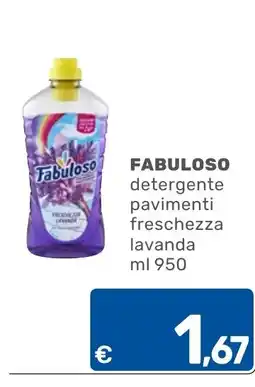 ARCA C+C cash and carry Fabuloso detergente pavimenti freschezza lavanda offerta