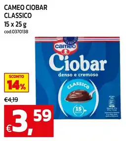 C+C maxigross Cameo Ciobar Classico offerta