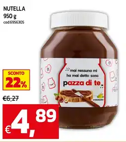 C+C maxigross Nutella offerta